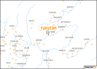 map of Tukucan