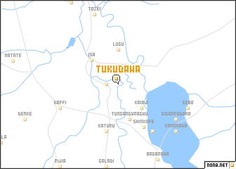 map of Tukudawa