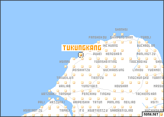 map of T\