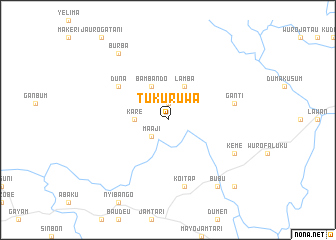 map of Tukuruwa