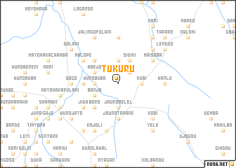 map of Tukuru