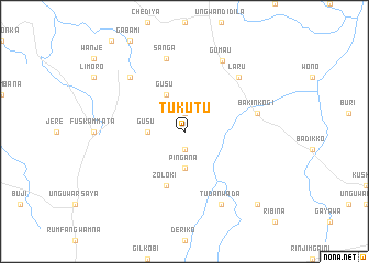 map of Tukutu