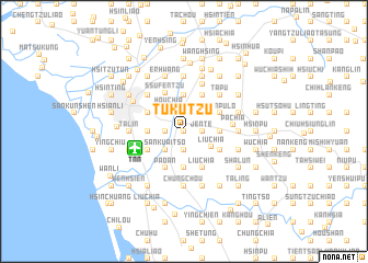 map of T\