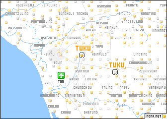 map of T\