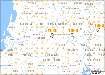 map of T\