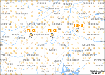 map of T\