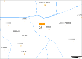 map of Tuku