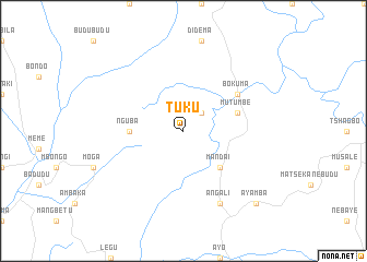 map of Tuku