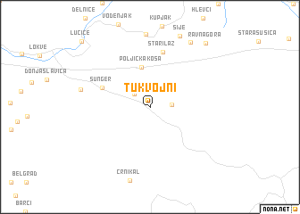 map of Tuk Vojni