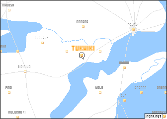 map of Tukwiki