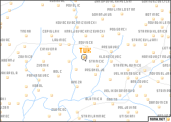 map of Tuk