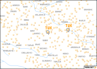 map of Tuk