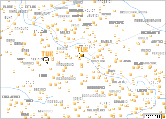 map of Tuk