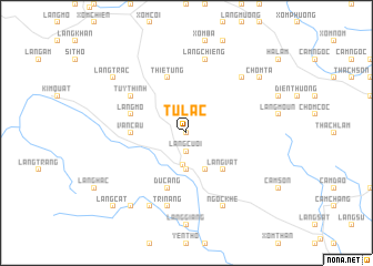 map of Tự Lạc
