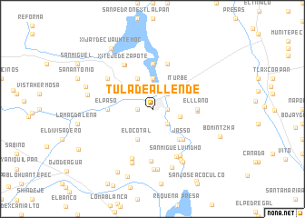 map of Tula de Allende