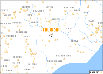 map of Tulaiduk