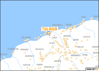 map of Tulaika