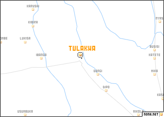 map of Tulakwa