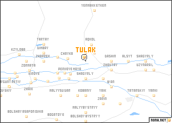 map of Tulak