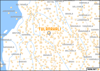 map of Tulānāwāli