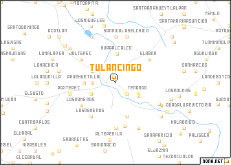 map of Tulancingo