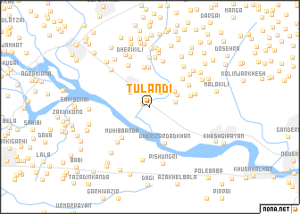 map of Tulandi