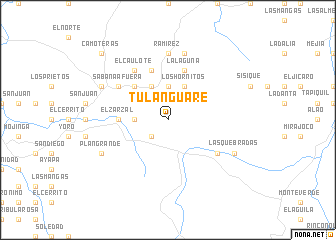 map of Tulanguare