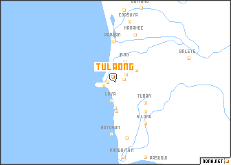 map of Tulaong