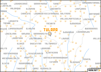 map of Tulapa