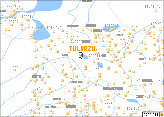 map of Tularzu