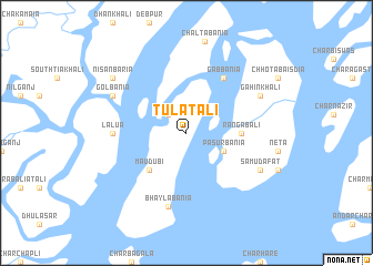 map of Tulatāli