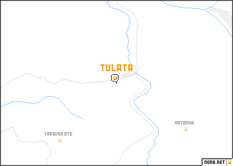 map of Tulata