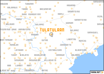 map of Tulatula-an