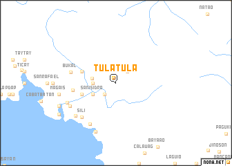 map of Tulatula