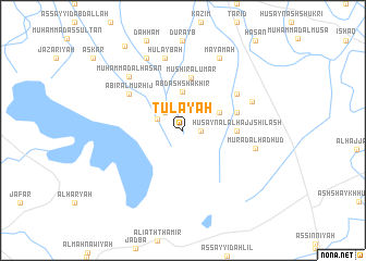 map of Ţulay‘ah