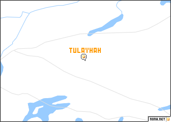 map of Ţulayḩah