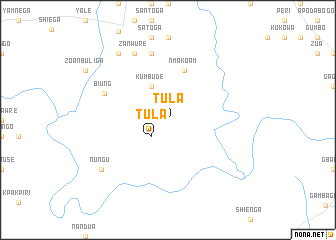 map of Tula