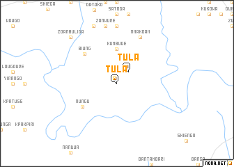 map of Tula