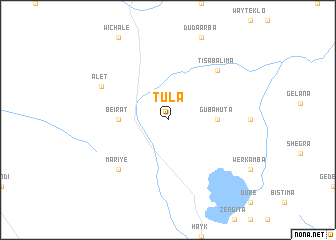 map of Tula