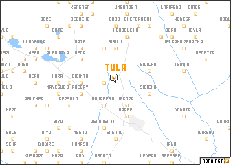 map of Tula