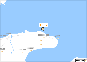 map of Ţūlā