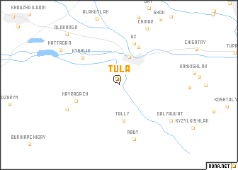 map of Tula