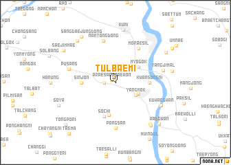 map of Tŭlbaemi