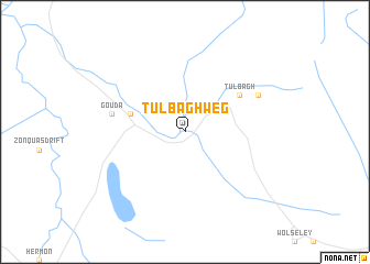 map of Tulbaghweg