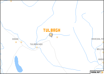 map of Tulbagh