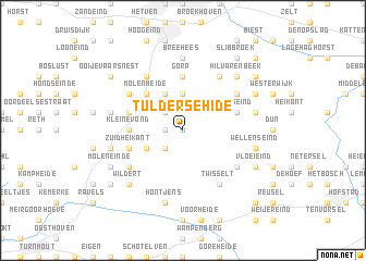 map of Tuldersehide