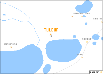 map of Tuldun