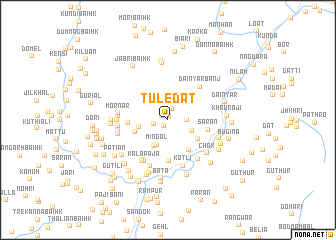 map of Tuledāt