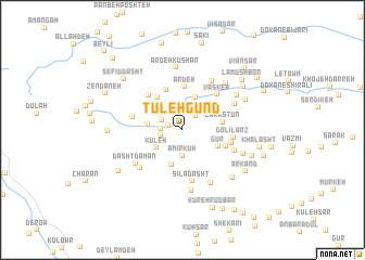 map of Tūleh Gūnd