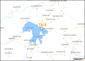 map of Tule